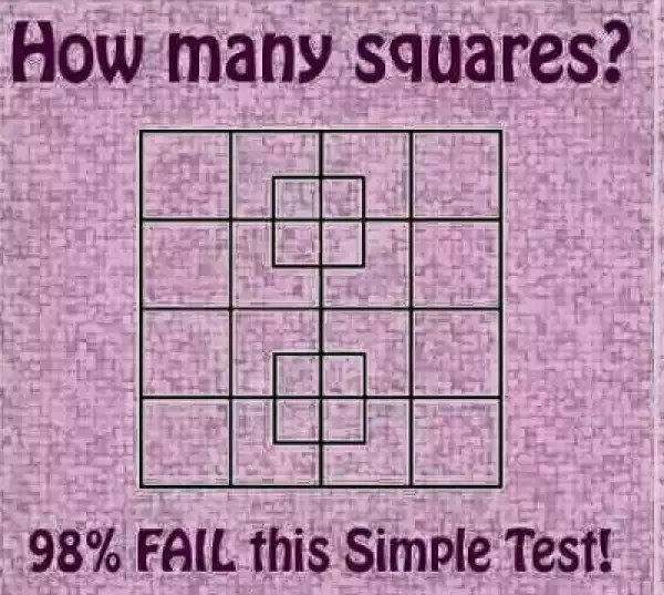 How Many Squares Are In This Image?